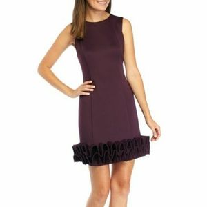 Donna Ricco plum dress